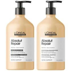 Kit L'Oréal Absolut Repair Shampoo 750ml + Condicionador 750ml